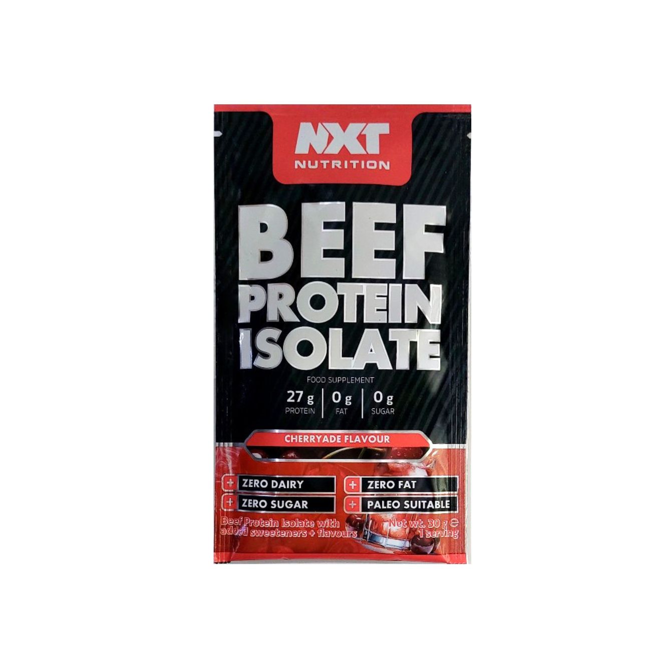Beef Protein Isolate Sachet Cherry Ade