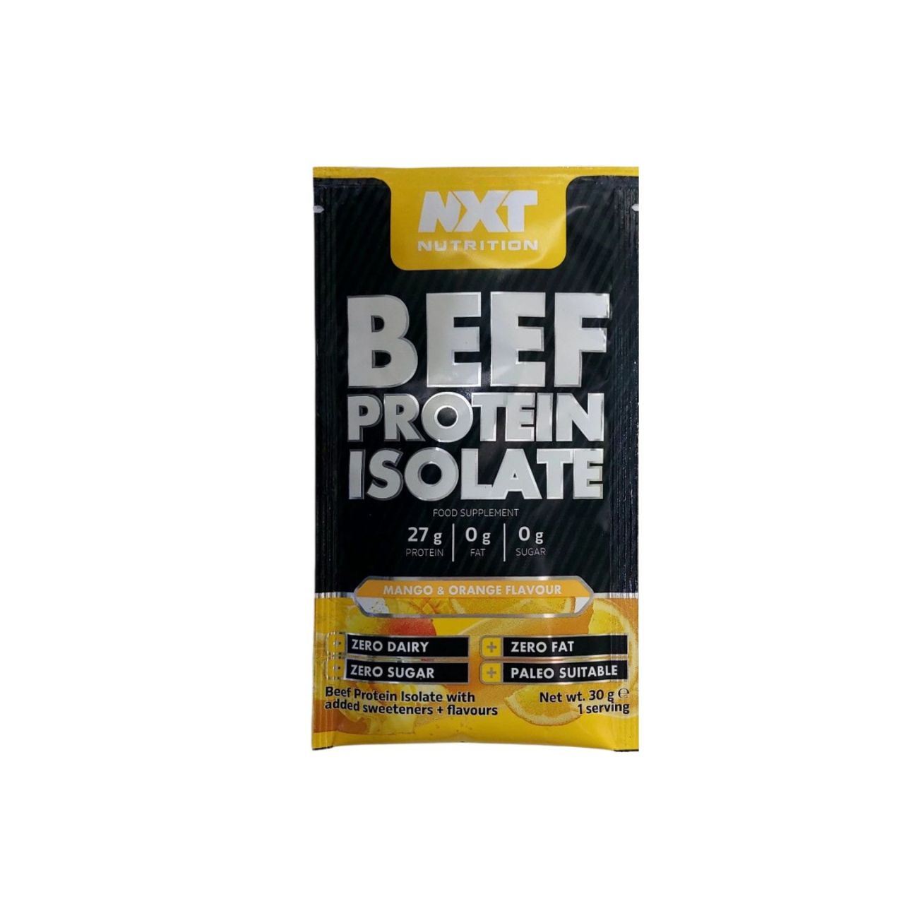 Beef Protein Isolate Sachet Mango & Orange