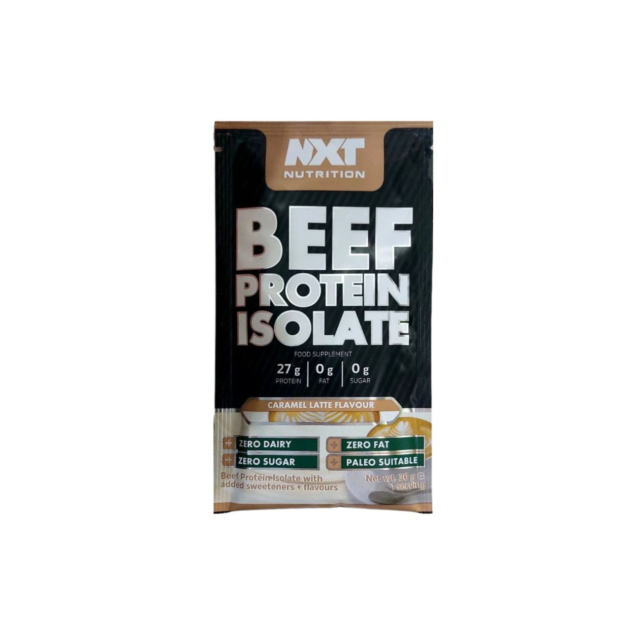 Beef Protein Isolate Sachet Caramel Latte