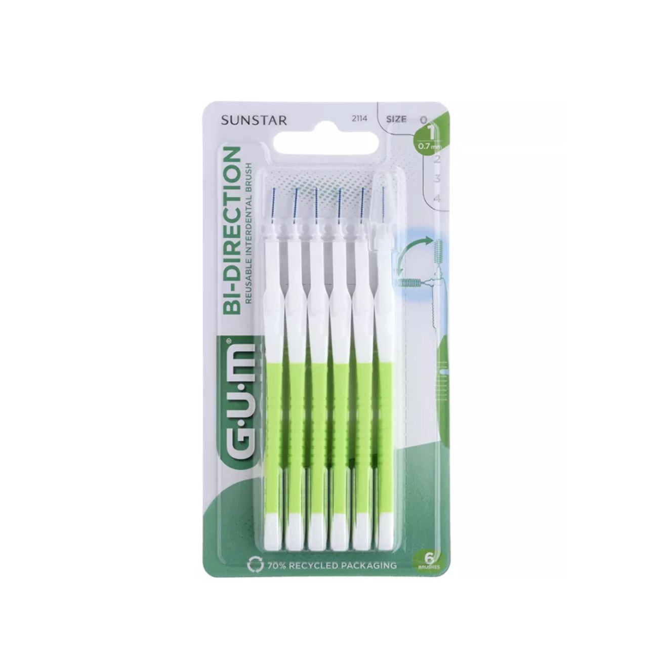 Proxa Brush Bi-Direction 2114 2in1 0.8MM