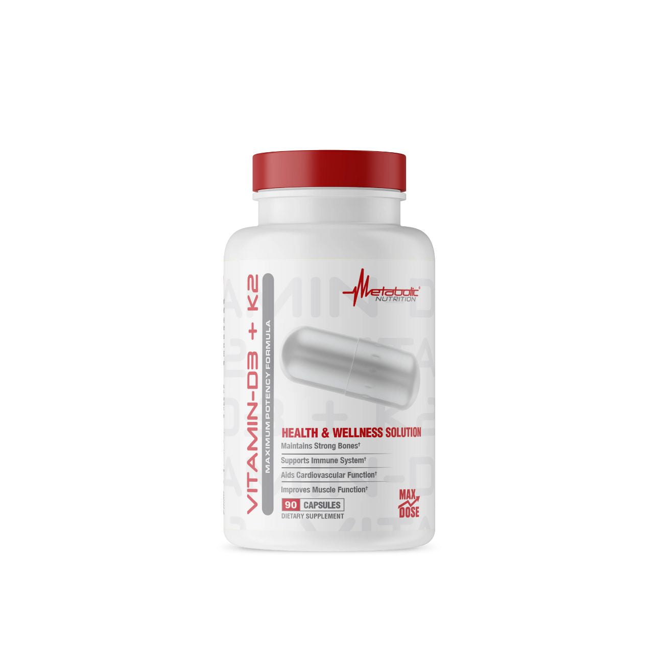 Metabolic Vitamin D3 + K2