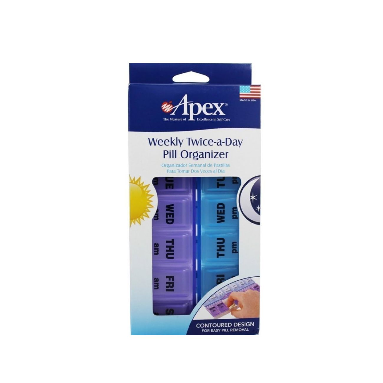 Twice-A-Day Pill Organizer