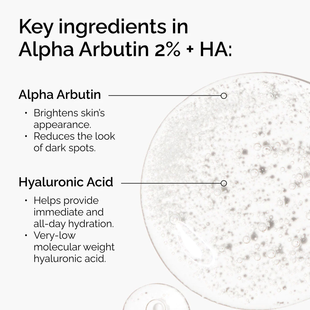 Alpha Arbutin 2% + Ha