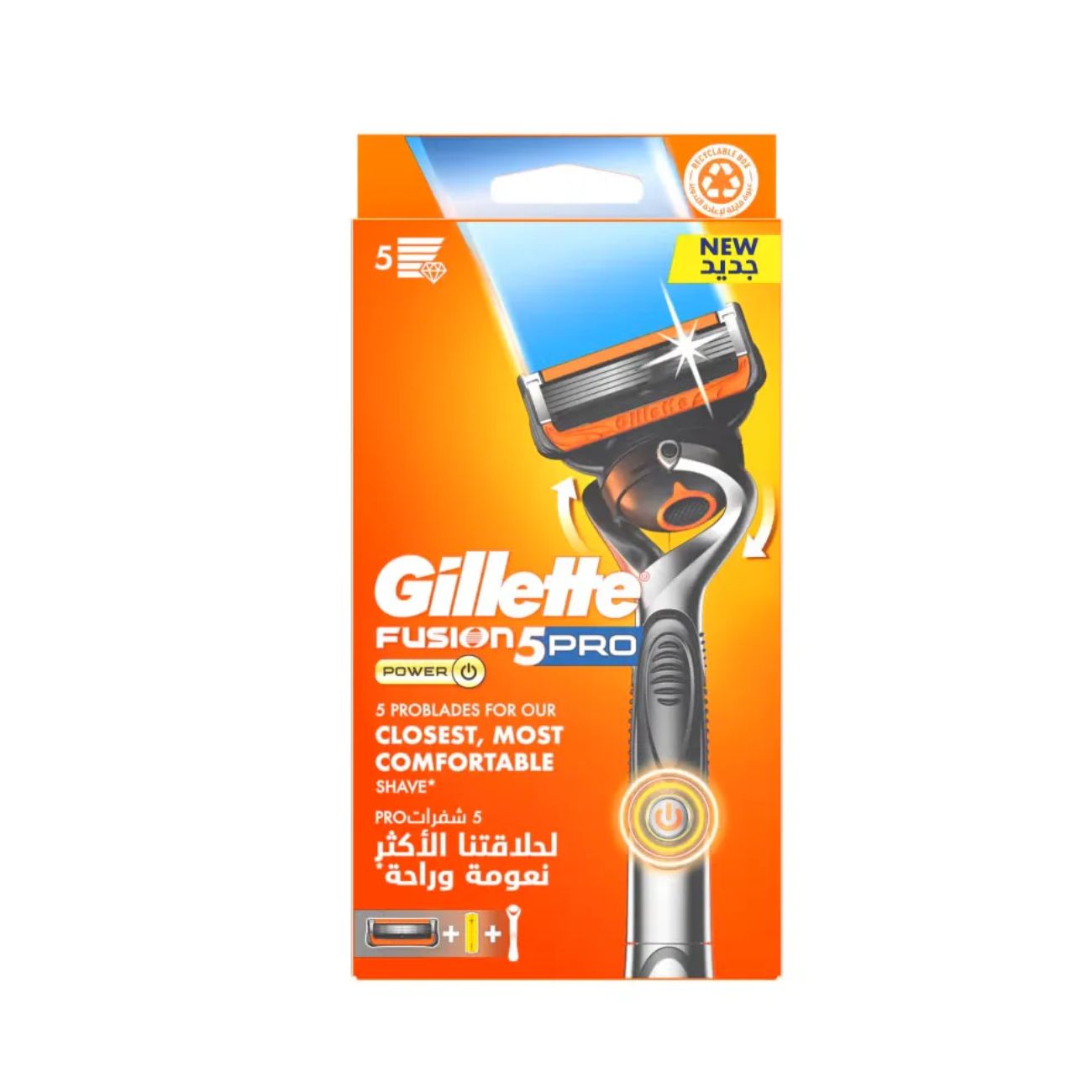Fusion Proglide Power Flexball Shaver