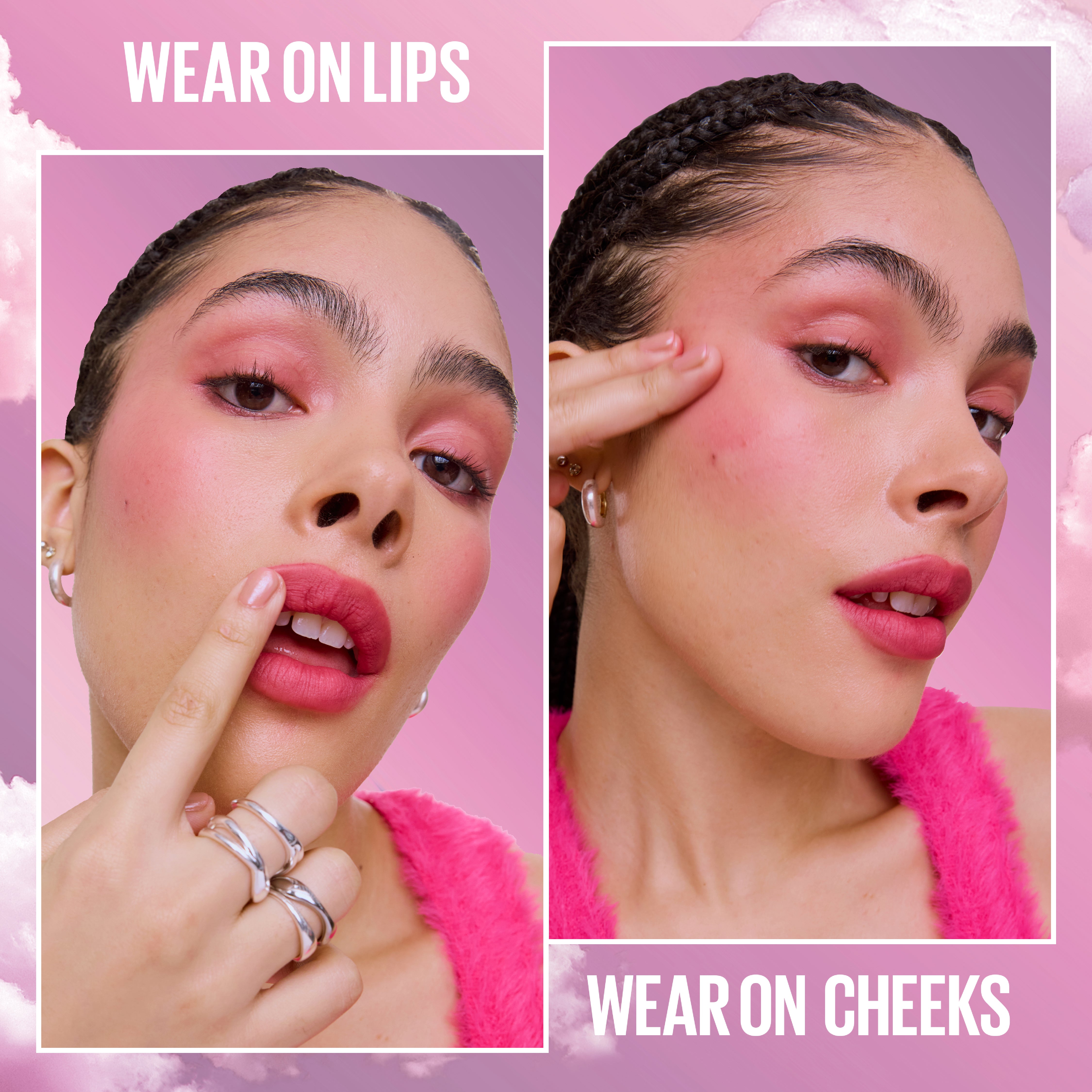 Maybelline Cloudtopia Blush for Cheeks and Lip Mousse, Ultra-Vivid, Pigmented Formula for Up to 14HR of Blush and Lip Makeup Color