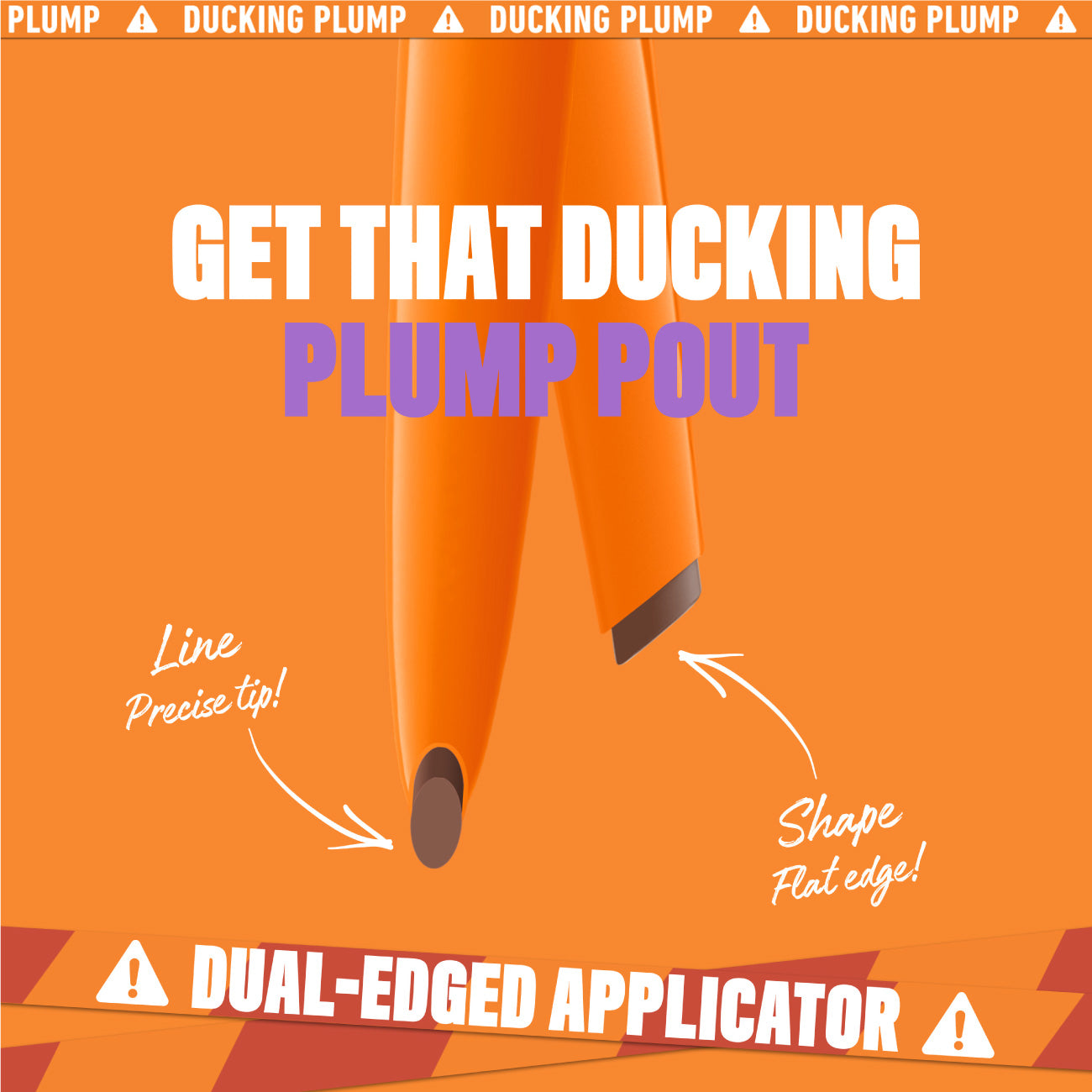 Duck Plump Plumping Lip Liner Up To 10 HR Wear, Matte Finish