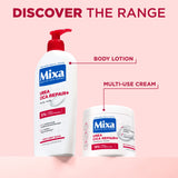 Mixa Urea Cica Repair Cream Jar - For Keratosis Pilaris, Dry Rough Fragile Skin & Tiny Reddish Bumps - For Face, Hands & Body