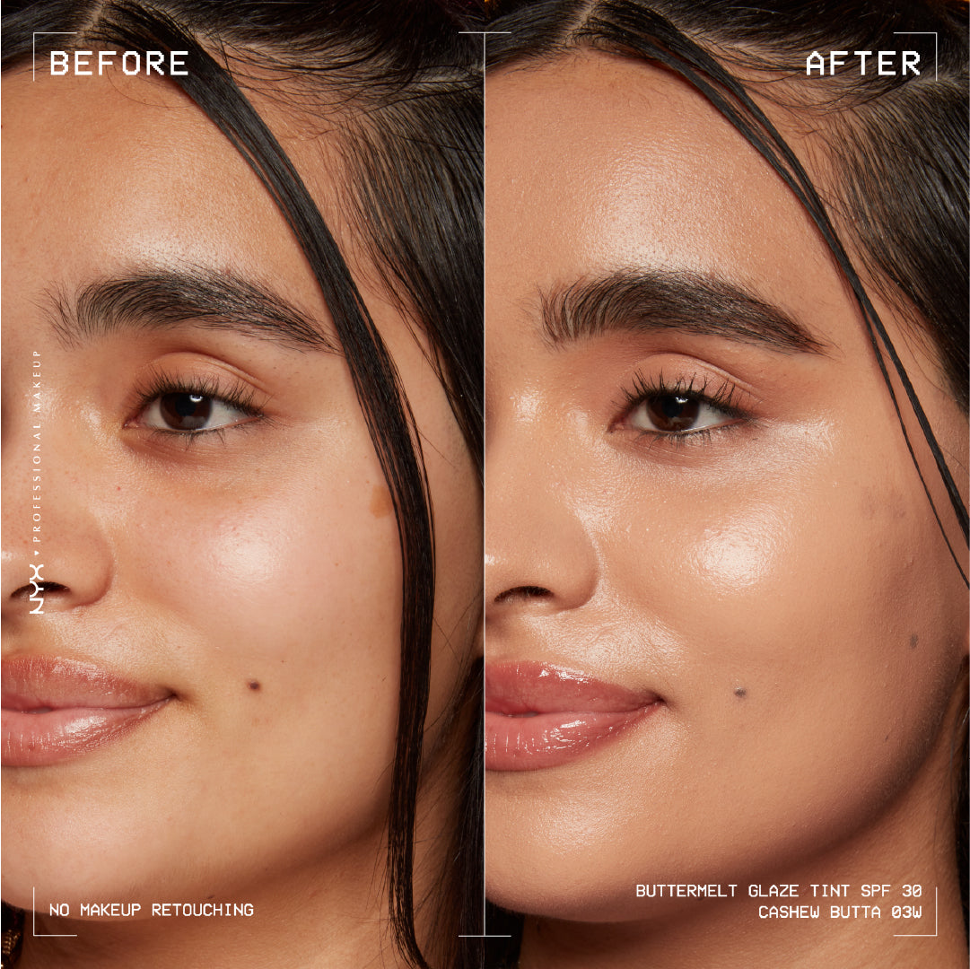Buttermelt Glaze Soft Glow Skin Tint + SPF/FPS 30, Foundation, 12h Wear