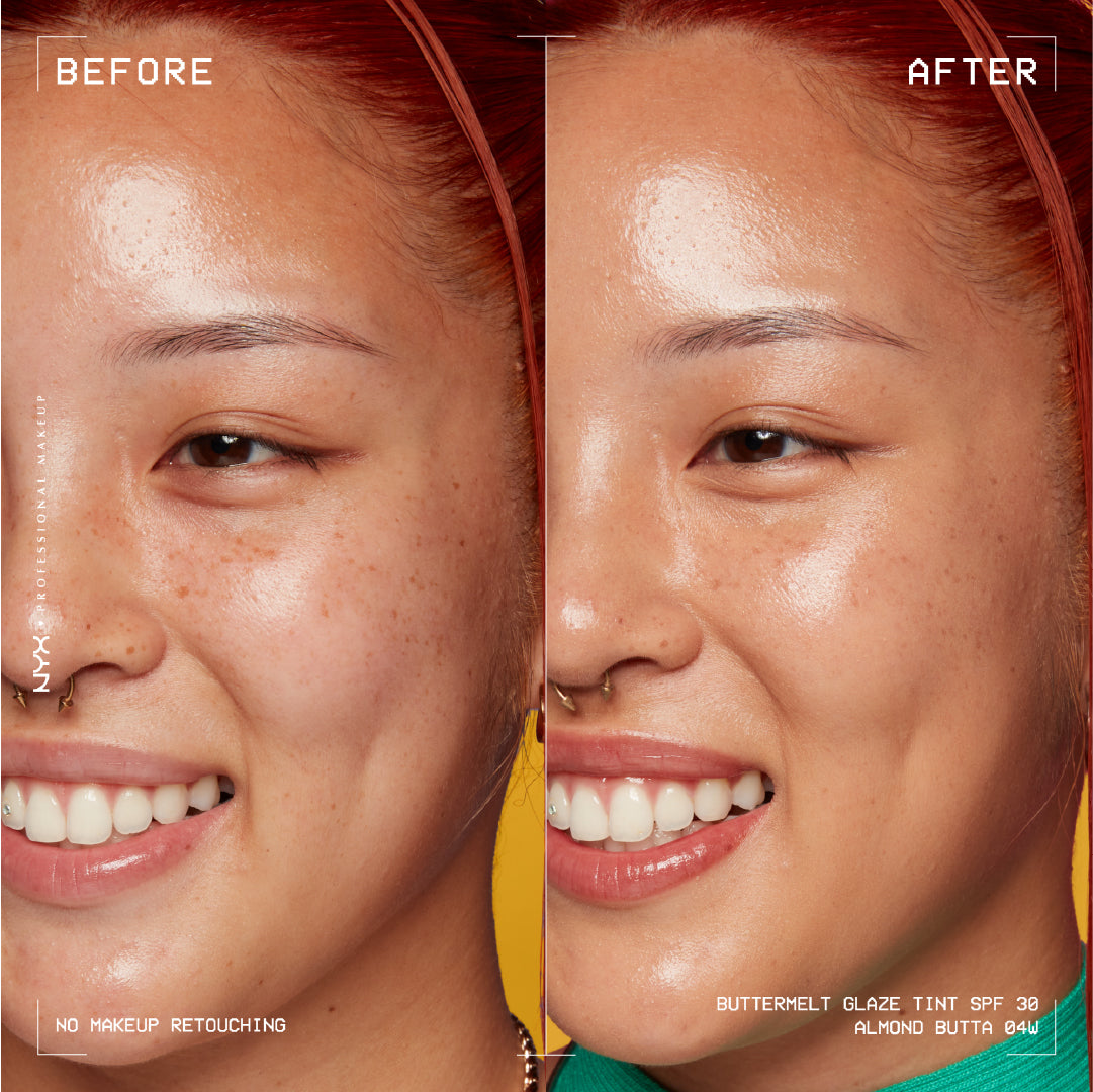 Buttermelt Glaze Soft Glow Skin Tint + SPF/FPS 30, Foundation, 12h Wear