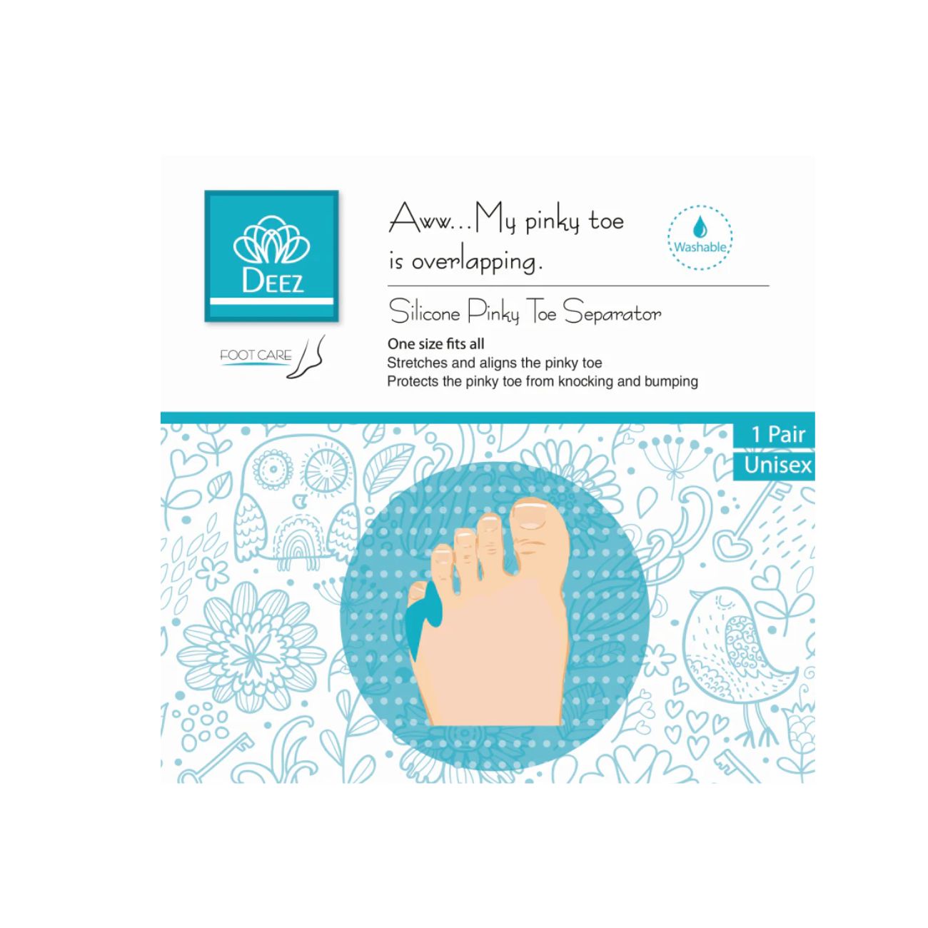 Silicone Pinky Toe Separator