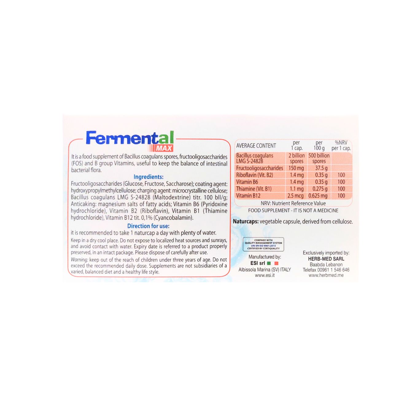 Fermental Max