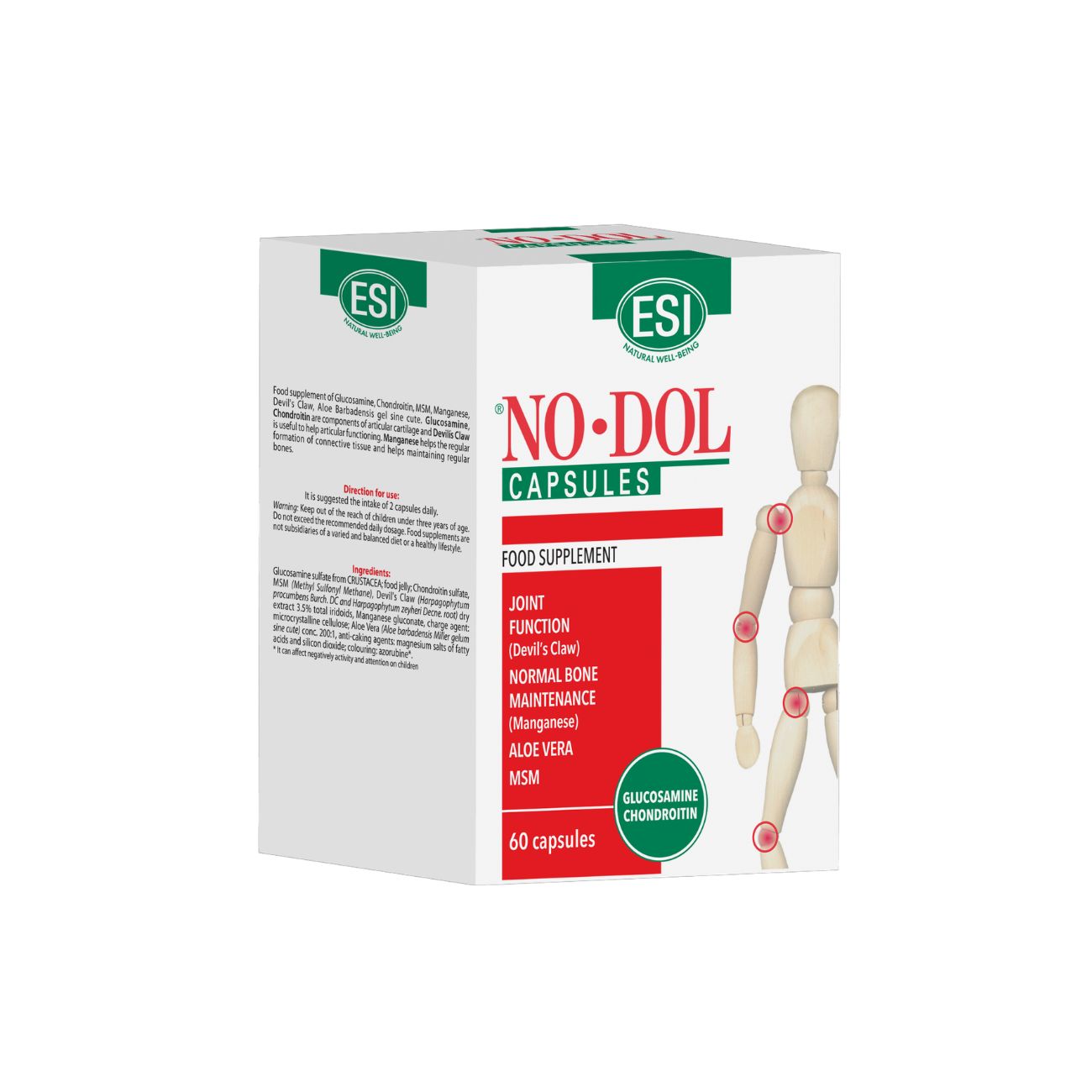 No-Dol Capsules - Glucosamine MSM Complex