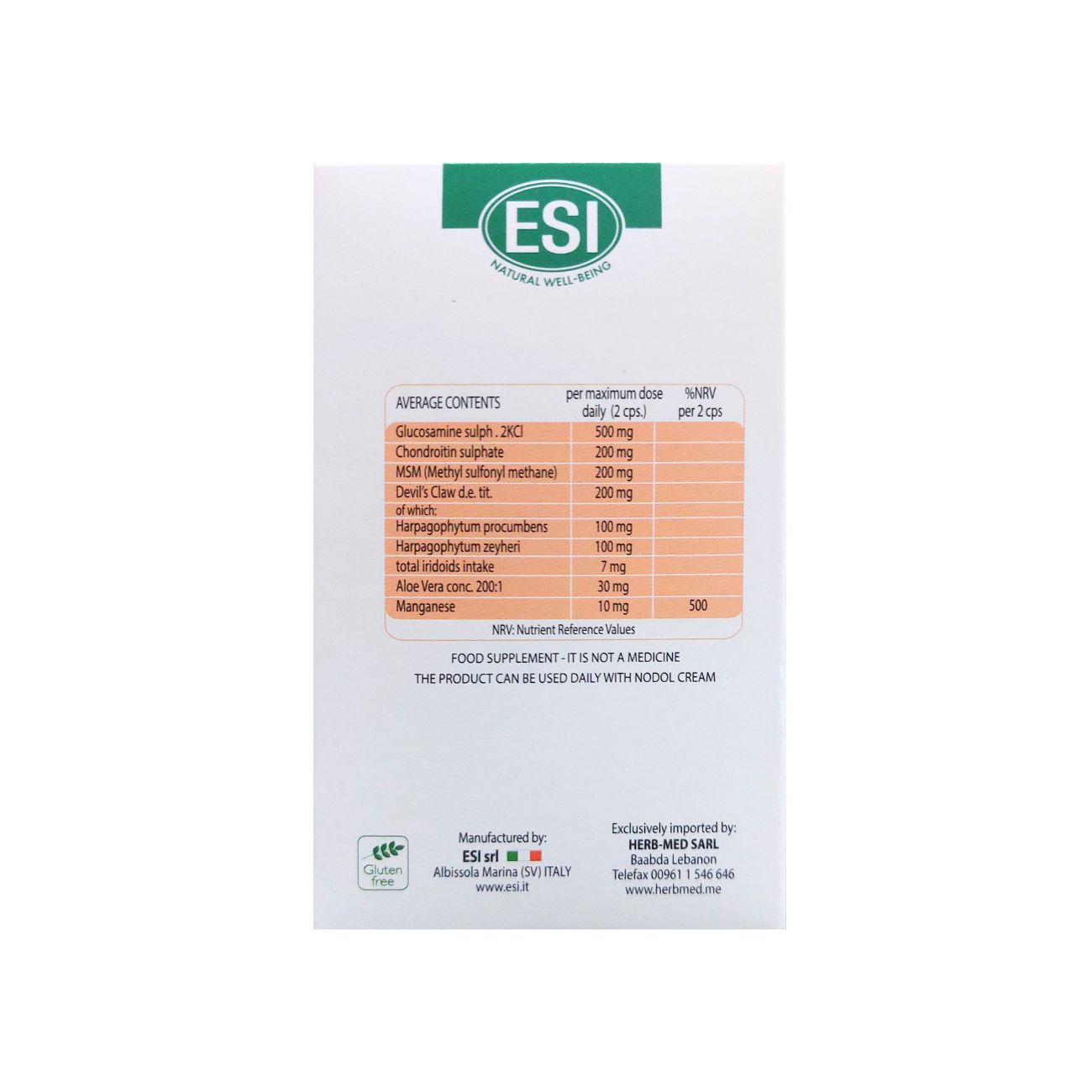 No-Dol Capsules - Glucosamine MSM Complex