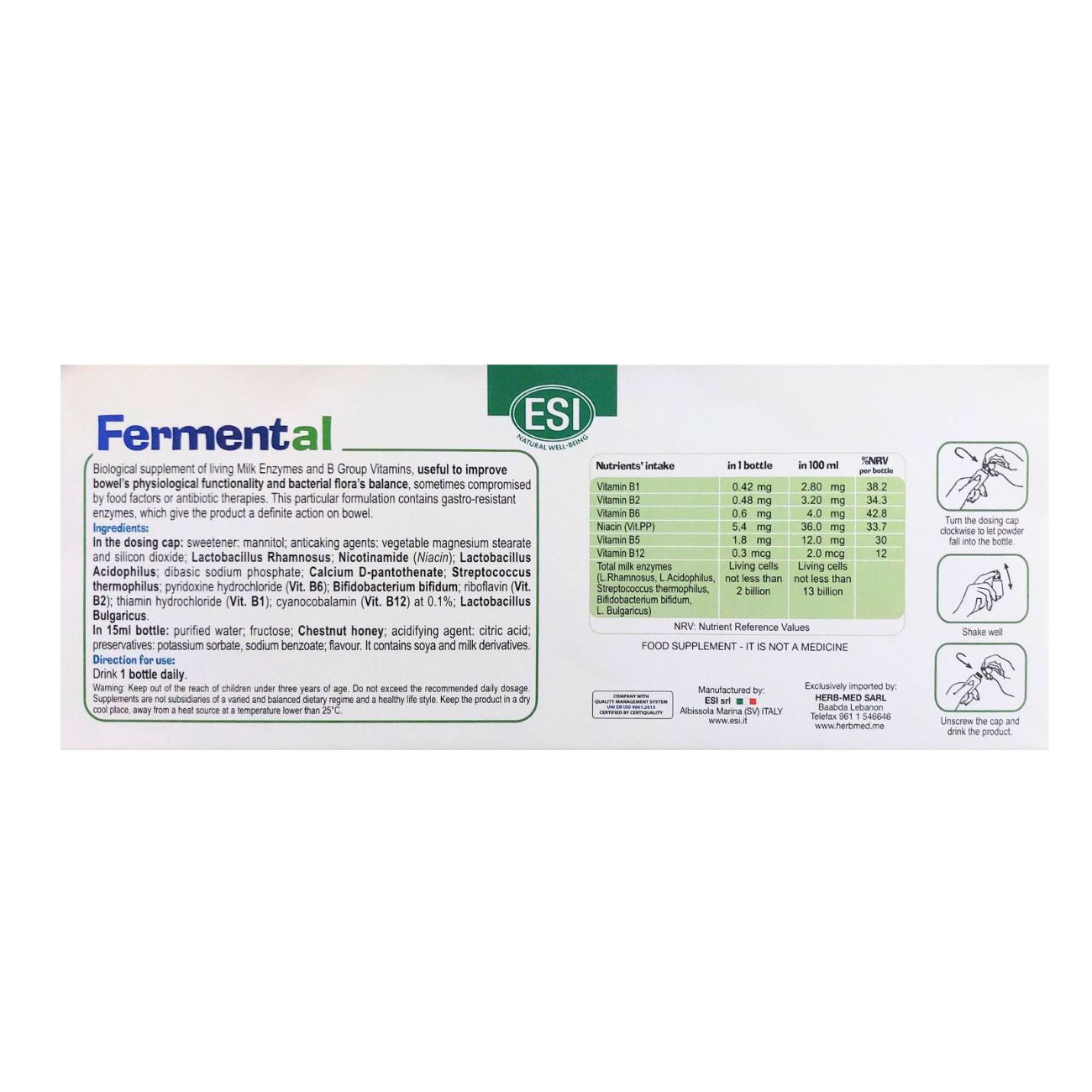 Fermental - Pack of 6 Bottles