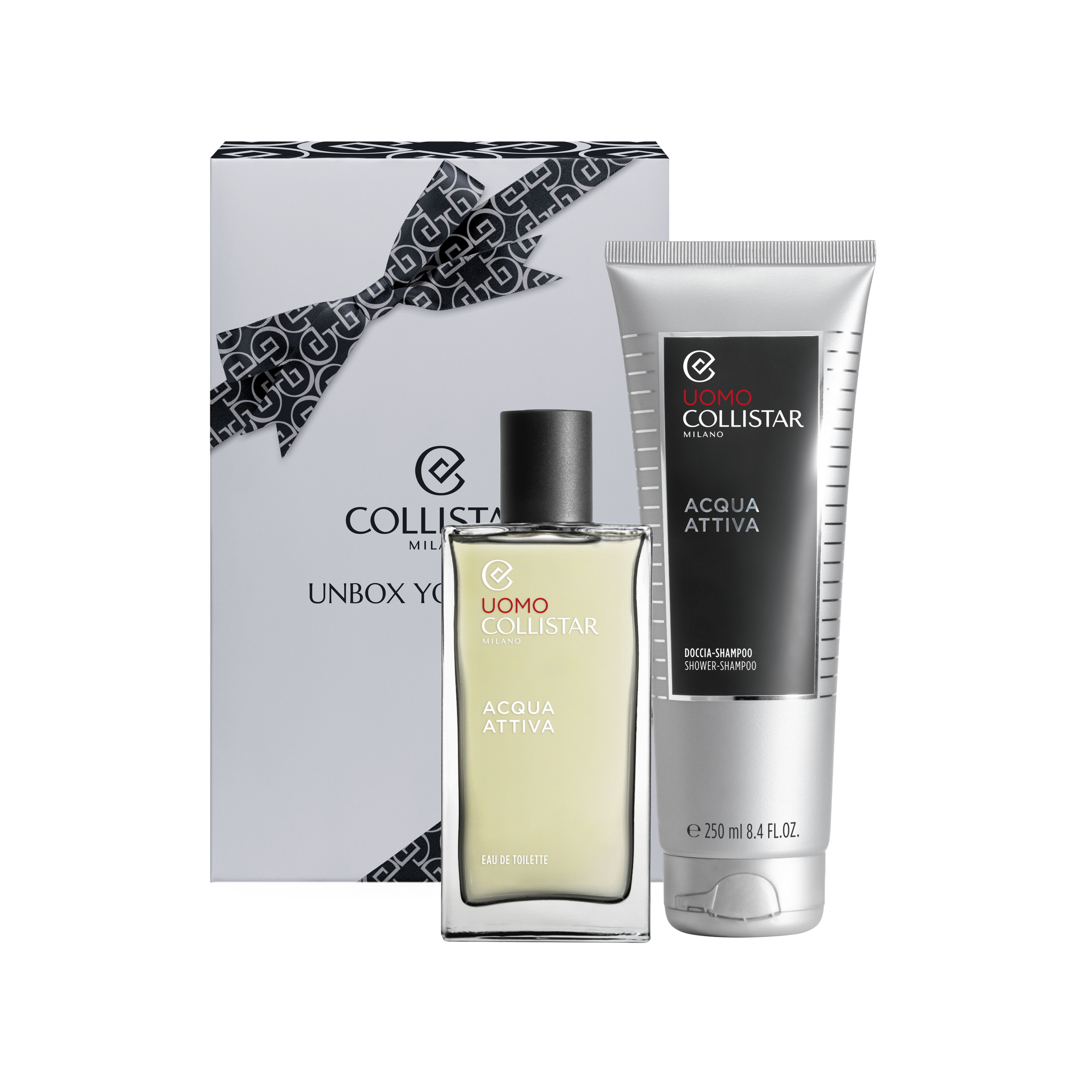 Uomo Acqua Attiva Gift Set