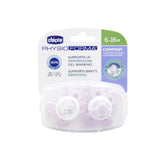 Physio Comfort Silicone Pacifier X2Pcs 6-16M