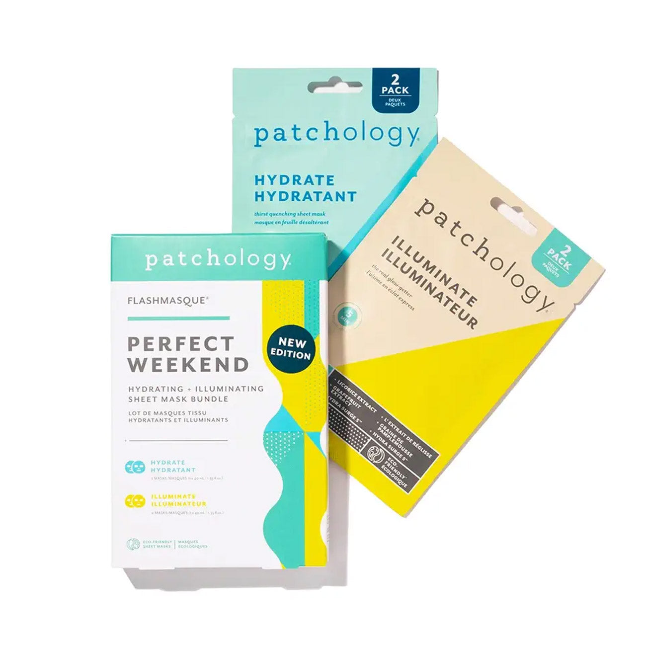 Perfect Weekend Hydrating + Illuminating Sheet Mask Bundle