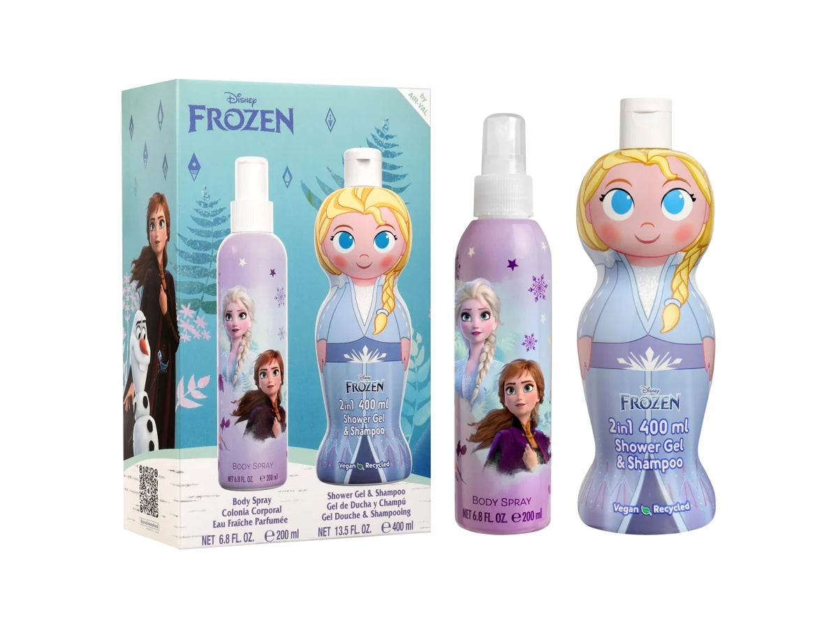 Frozen Gift Set Body Spray 200ml & Elsa Shower Gel & Shampoo 1D 400ml