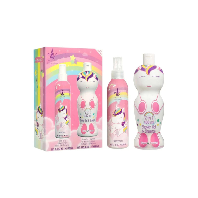Eau my Unicorn Gift Set Body Spray 200ml & Shower gel & Shampoo 1D 400ml