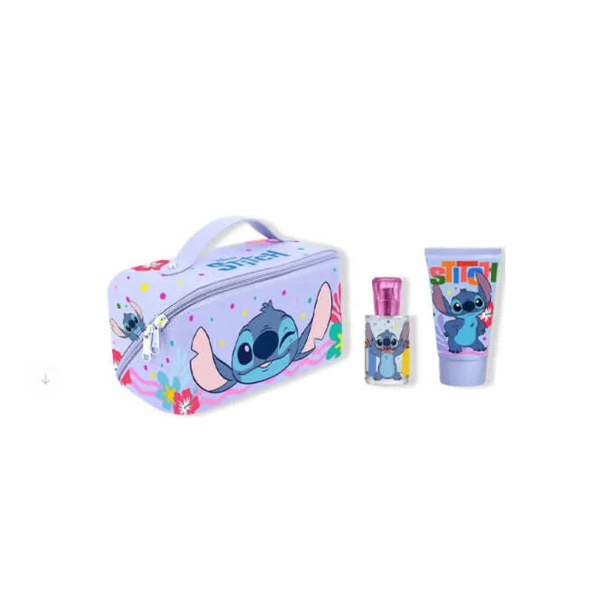 Stitch Makeup Toiletry Bag EDT 50 ml + Shower Gel 100 ml