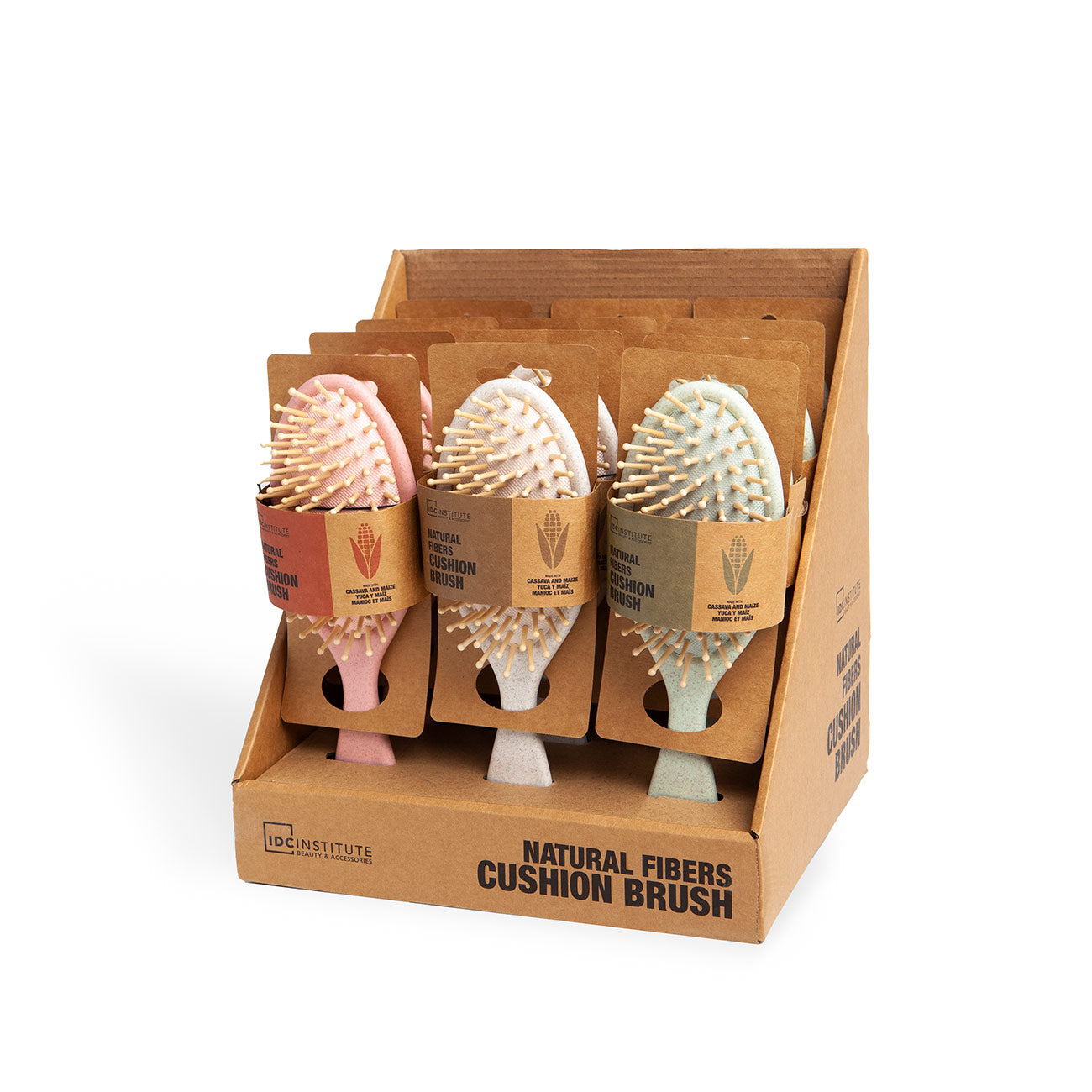 Natural Fiber Cushion Brush