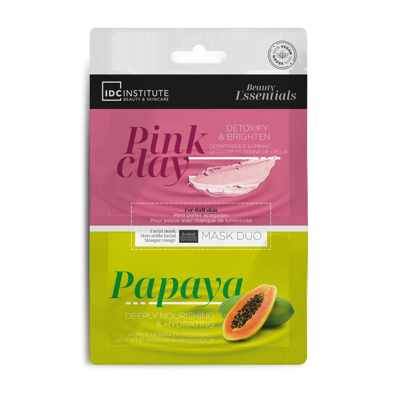 Beauty Essentials Duo Pink Clay & Papaya