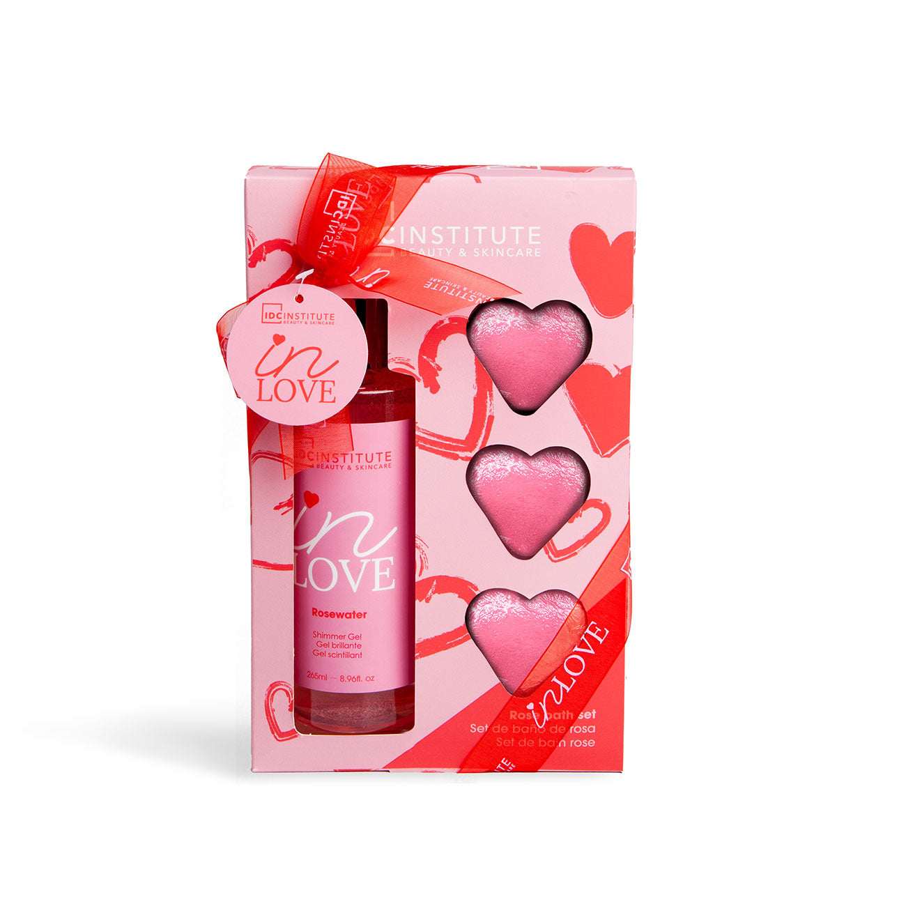 In Love Rose Bath Set