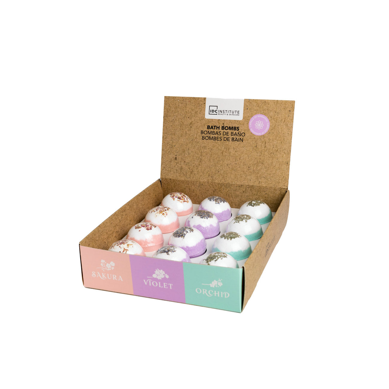 Zen Bath Bomb Dried Flowers