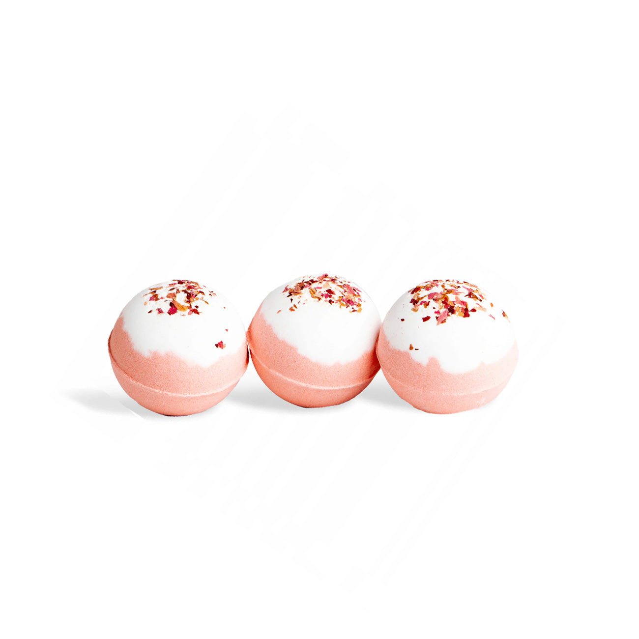 Zen Bath Bombs Trio Dried Flowers