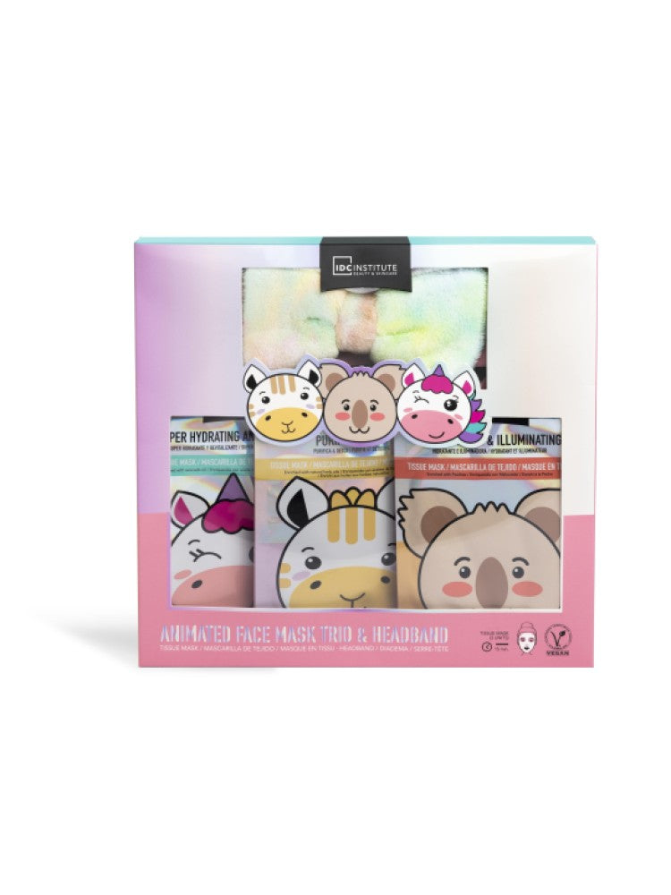 Cute Animals Face Masks Pack