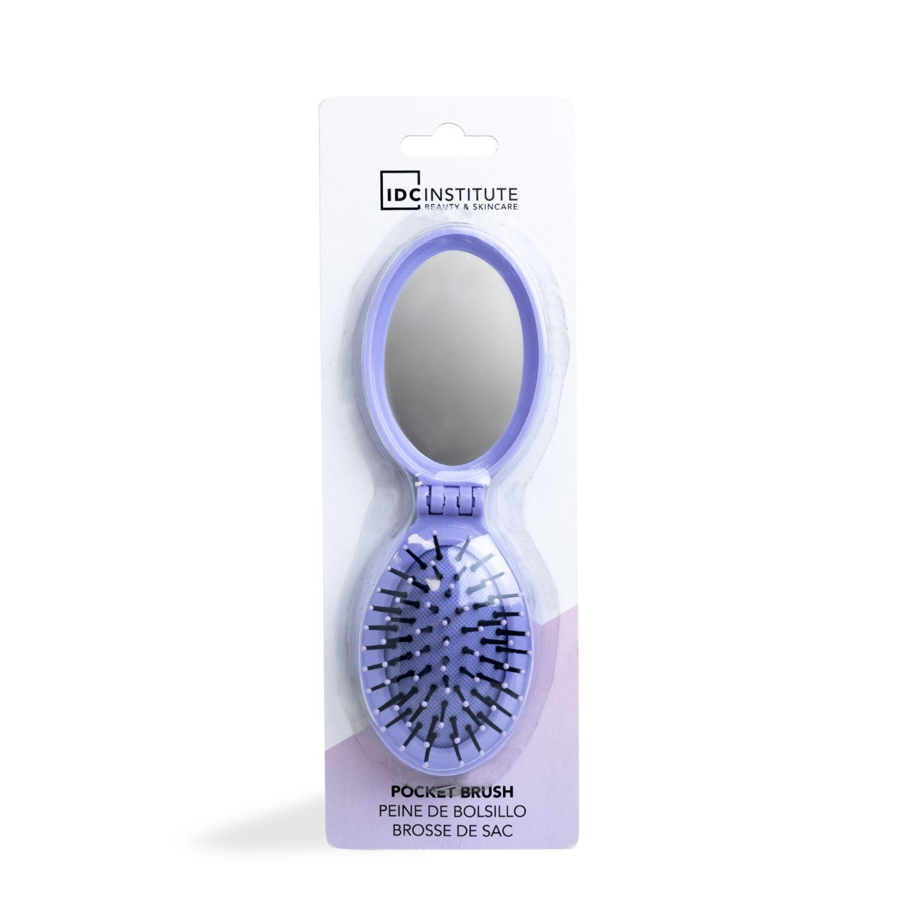 Pocket Pop Out Brush With Mirror