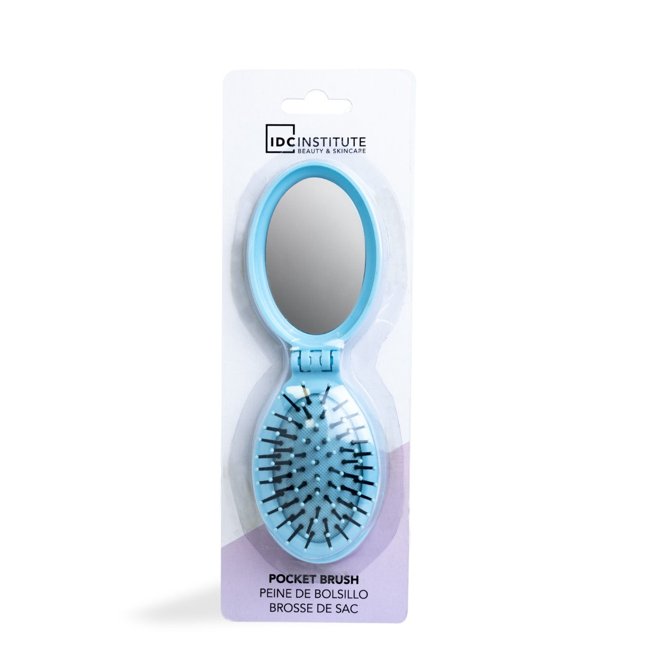 Pocket Pop Out Brush With Mirror