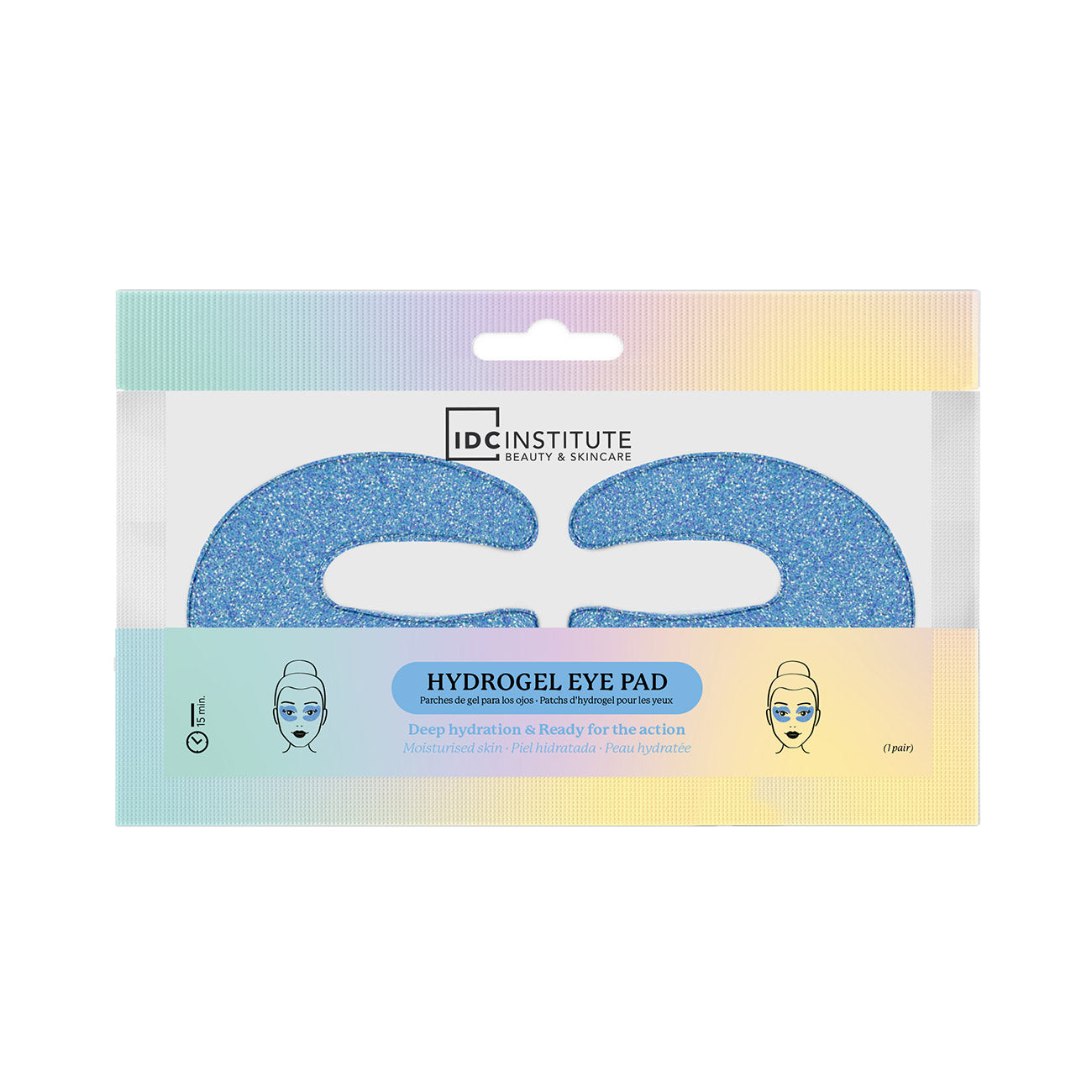 C-Shaped Glitter Eye Pads