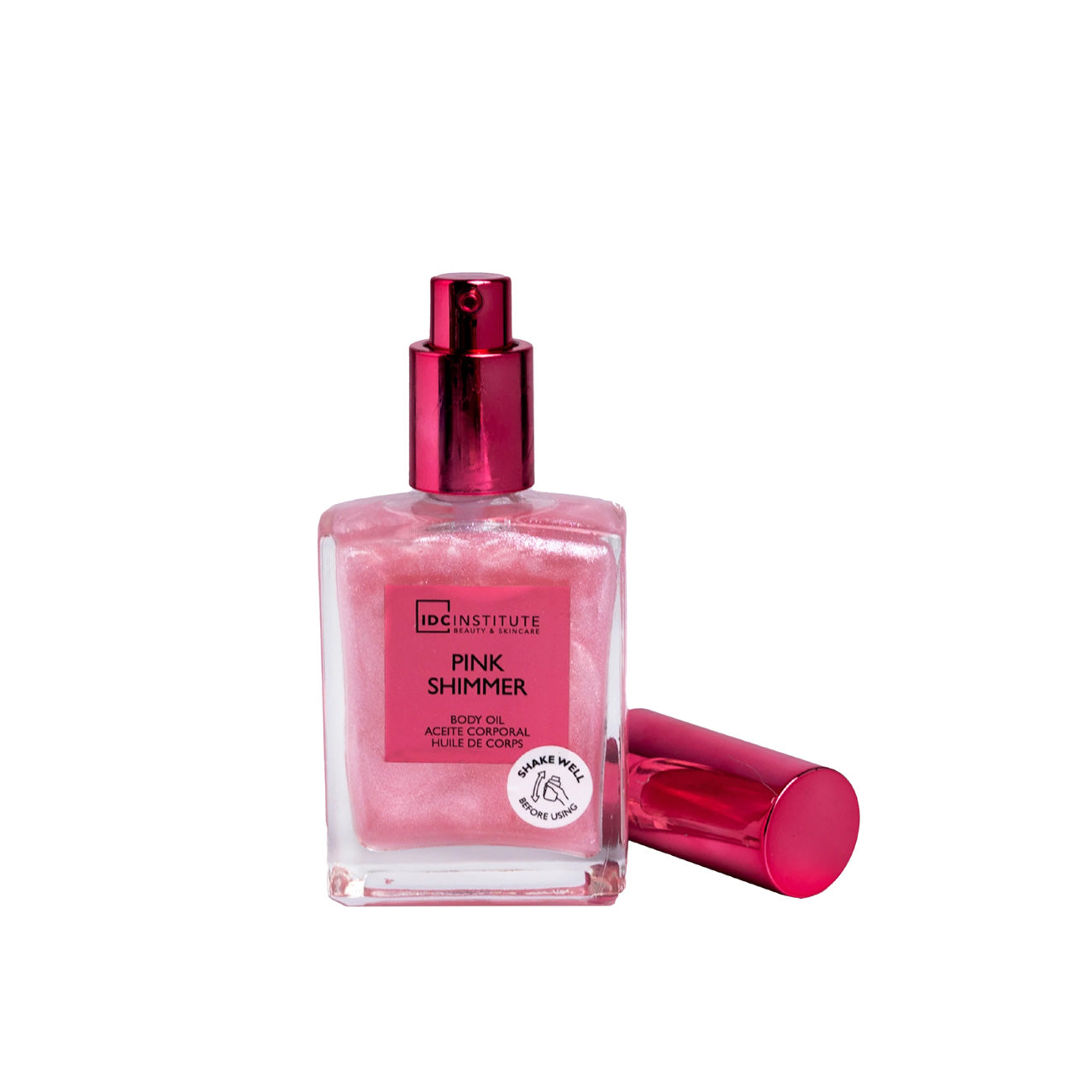 Glow Shimmer Pink Body Oil