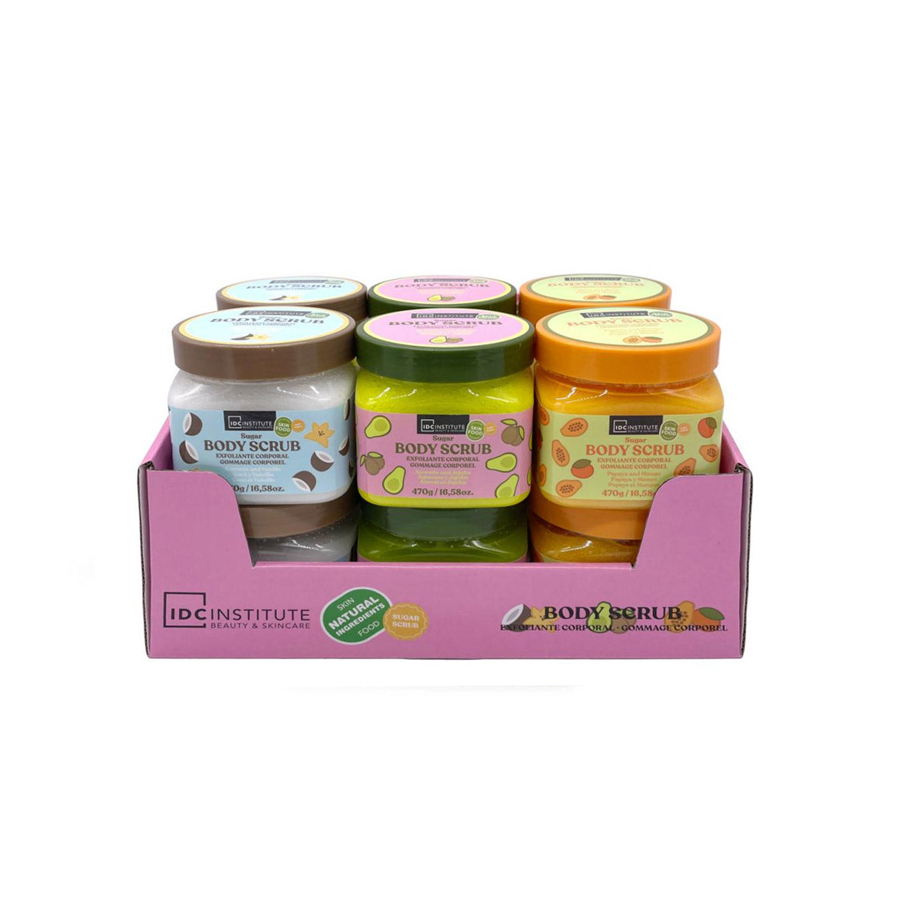 Sugar Body Scrub Assorted