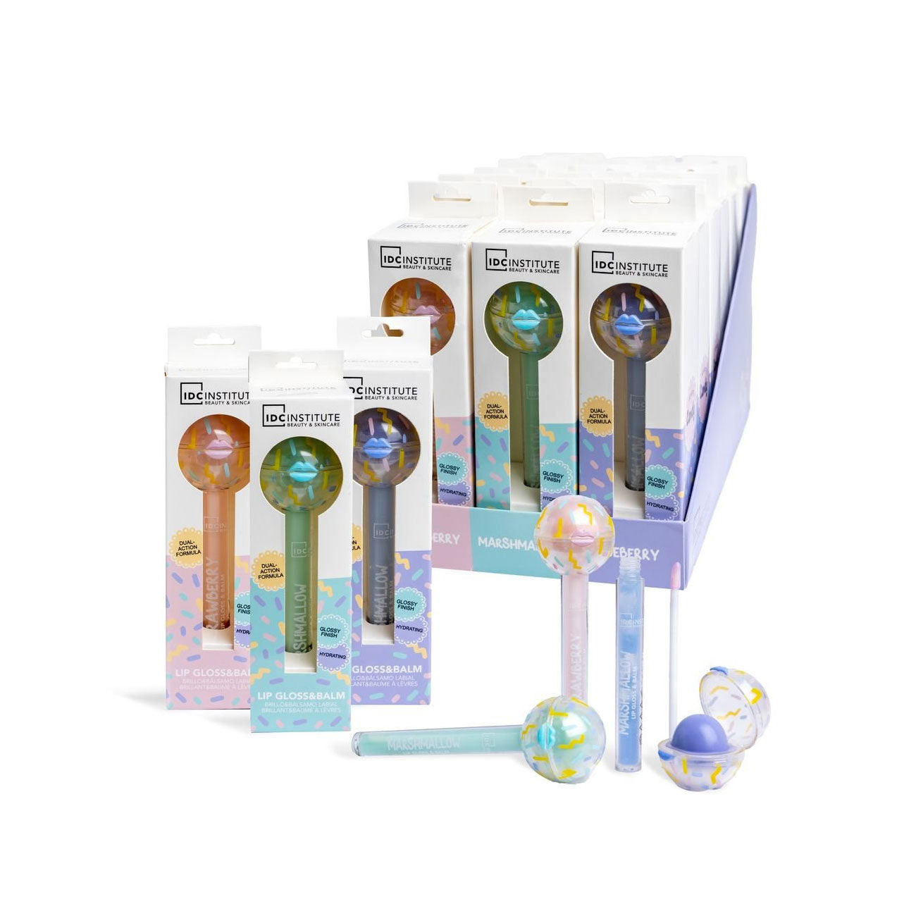 Candy Lollipop Lip Balm+Gloss