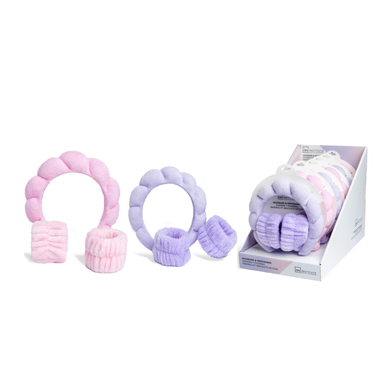 Skincare Headband And Wristband