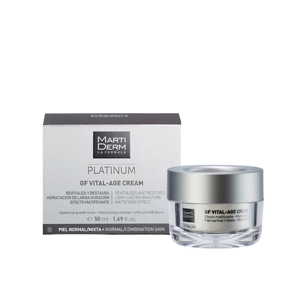 Platinum GF Vital-Age Cream for Normal to Combination Skin