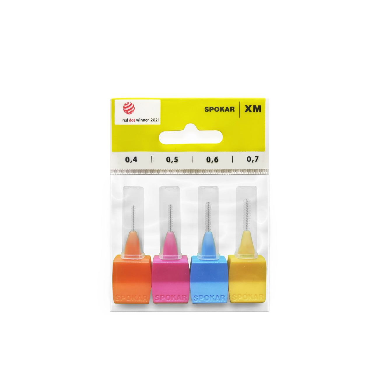 Spokar XM Interdental Toothbrushes- Set of 4 pcs