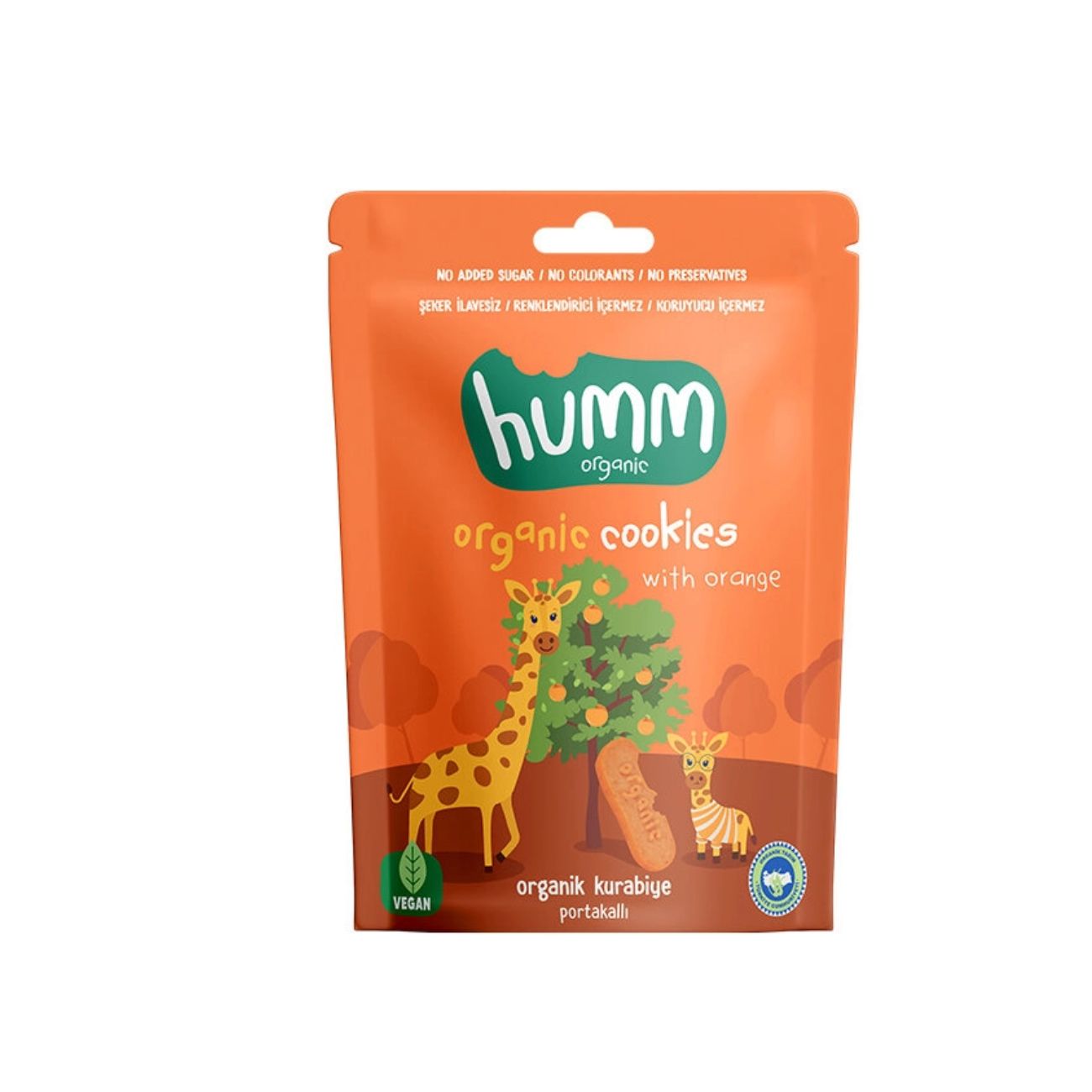 Organic Orange Cookies