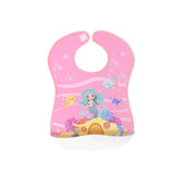 Mermaid Bib With Plastic Pocket