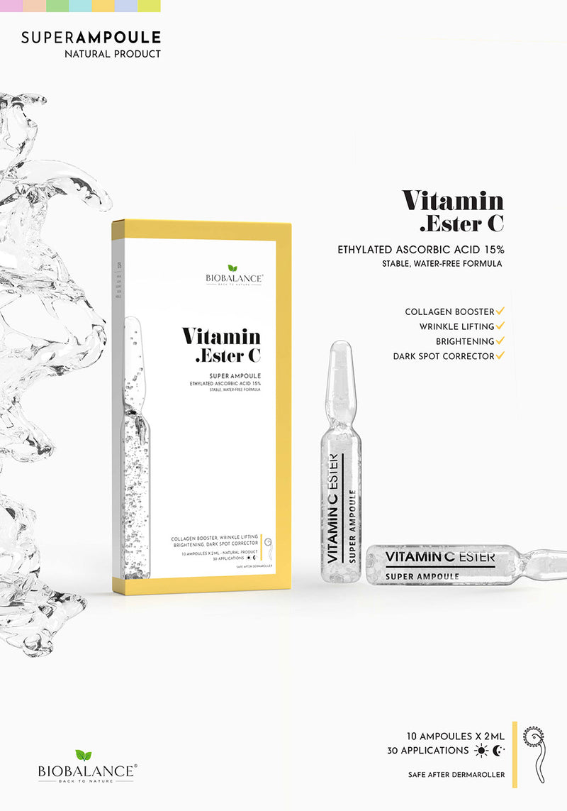 Vitamin C Ester Ethylated Ascorbic Acid 15% Super Ampoule