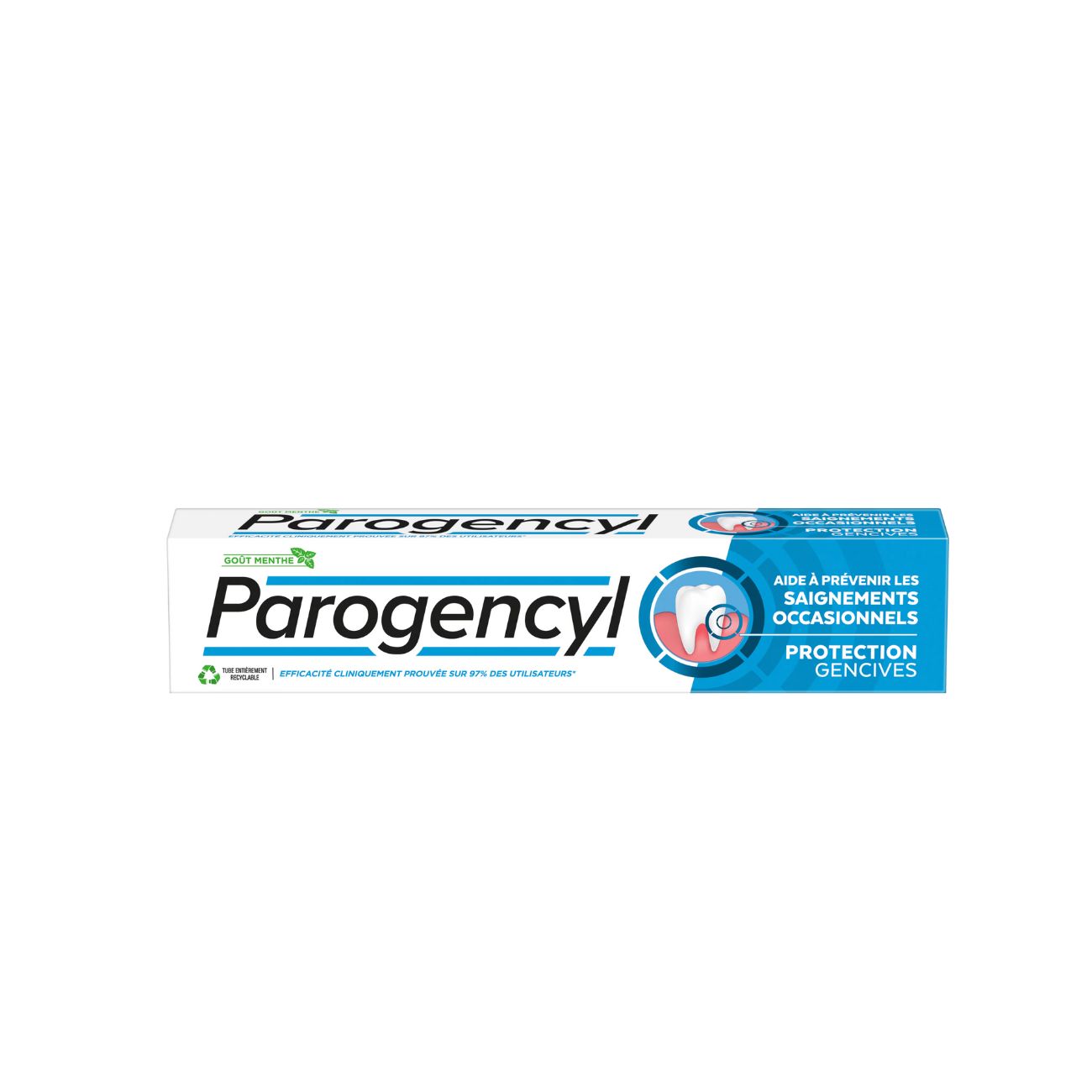 Gum Prevention Blue Toothpaste