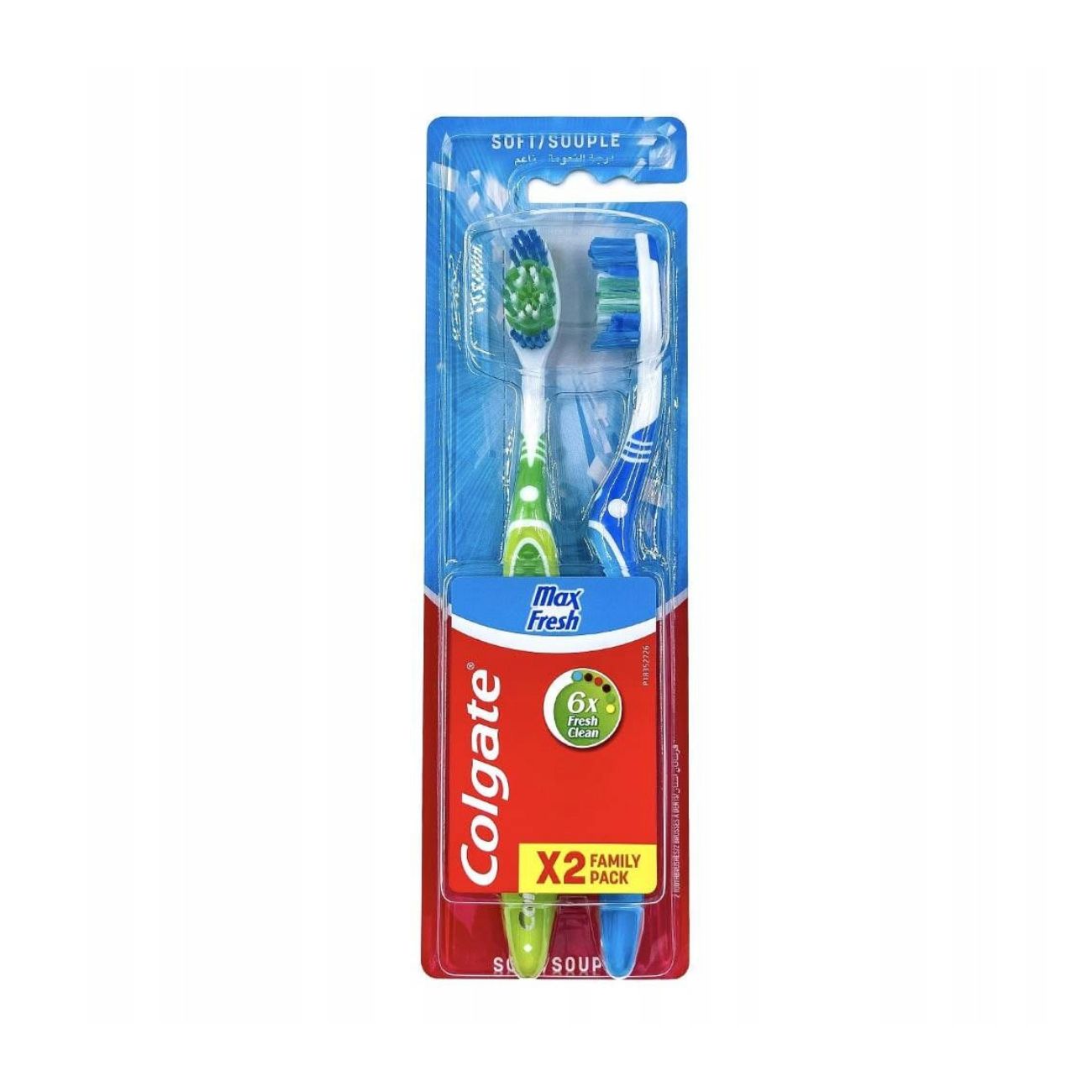 Maxfresh Soft Toothbrush (1+1)