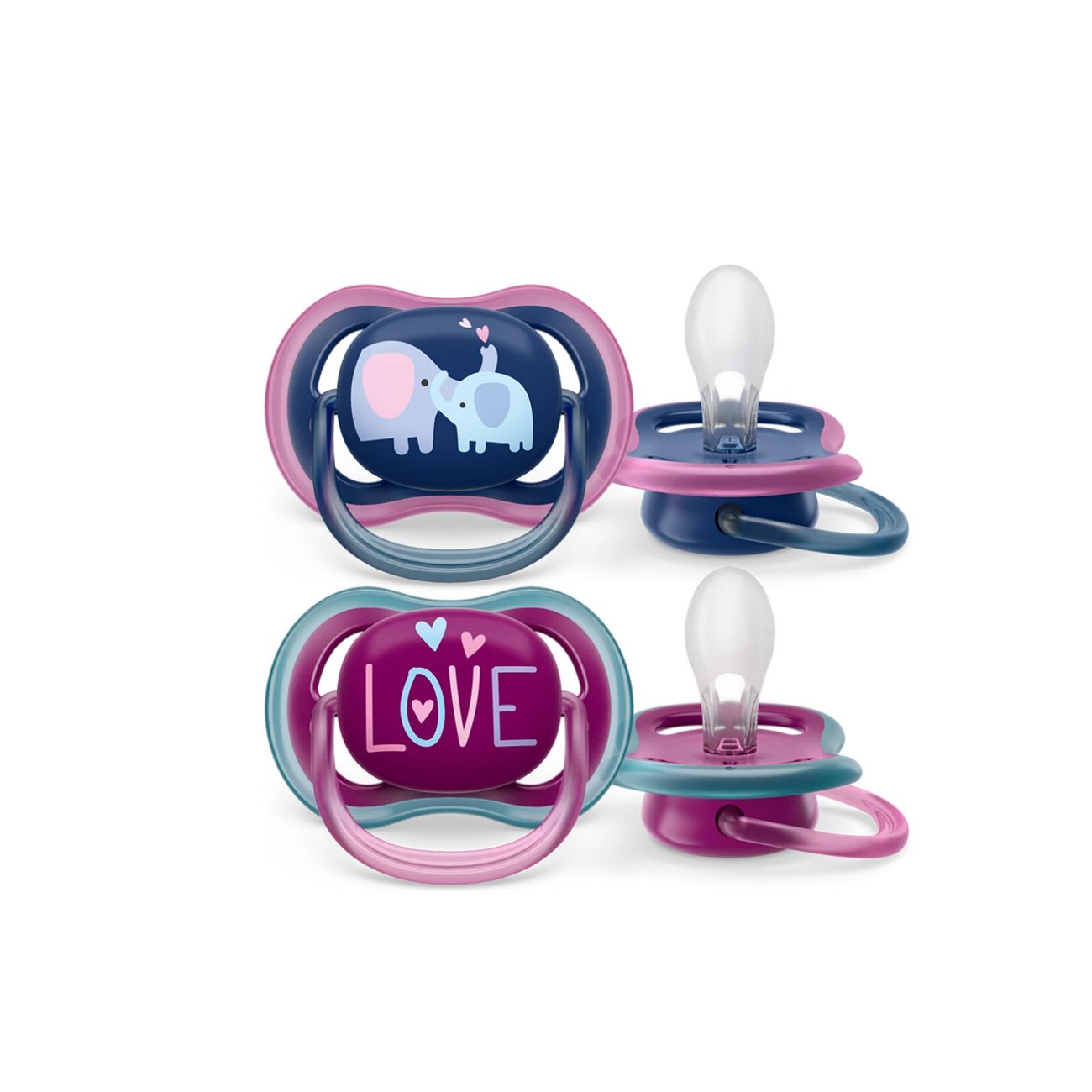 Ultra Air Deco Soother For Boys 18M+