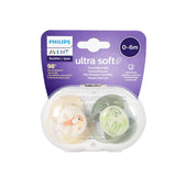 Ultra Soft Deco Soother For Boys 0-6M