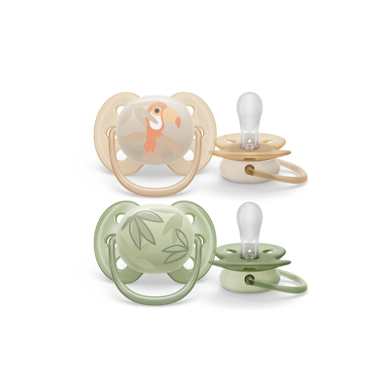 Ultra Soft Deco Soother For Boys 0-6M