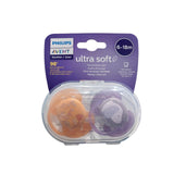 Ultra Soft Deco Soother For Girls 6-18M