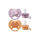 Ultra Soft Deco Soother For Girls 6-18M
