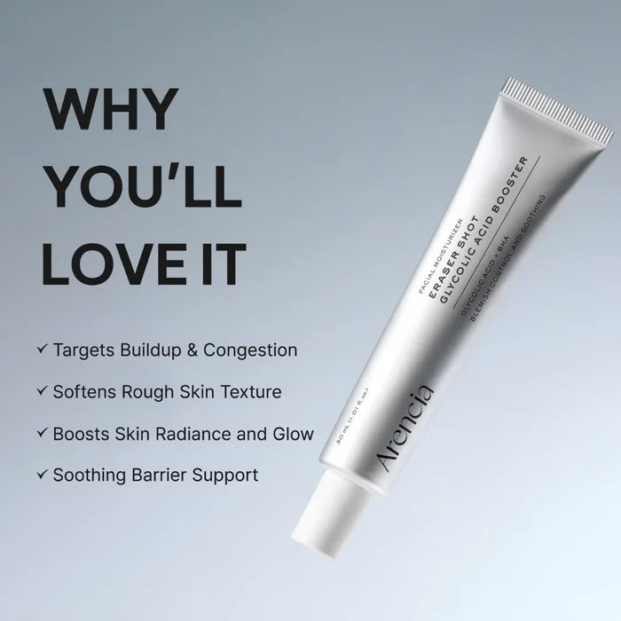 Eraser Shot Glycolic Acid Booster Blemish Control And Soothing Exfoliator